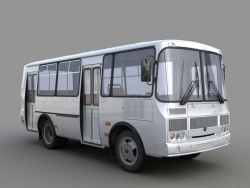 Passenger Bus 1996 Based on PAZ Type 3206