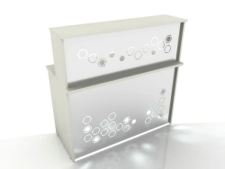 Reception Desk for Medical Facilities, Model 401-001-4