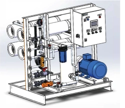 Desalination System for Shipboard Use - AKVAVIT MV100