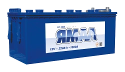 Lead Acid Starter Battery for Internal Combustion Engines 12V 6ST-220 LB Yamal