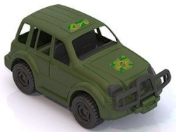 Miniature Army Jeep for Kids - Safe and Colorful Toy
