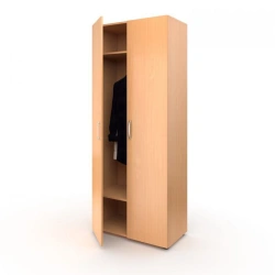 Durable Wardrobe with PVC Edging, 16mm Thick