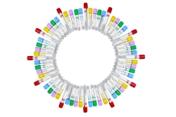 UNIVAC® Fluoride/EDTA Vacuum Blood Collection Tube 13x75 mm, 2.5 ml