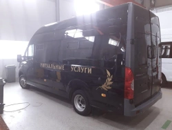 Funeral Service Vehicle IAC-1767M1 on GAZ A (Gazelle NN) Chassis