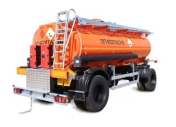 Oil Product Tank Trailer PZ NEFAZ 8602-03 with Axles