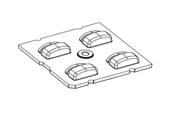 LED Lens for Lighting AMT-ST-50x50-5050(4)-T3