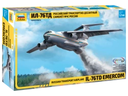 Russian Transport and Paratrooper Aircraft Model Il-76 TD for DIY Enthusiasts