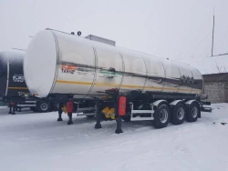 Stainless Steel Tank Semi-Trailer FOX TANK PPC 966611 for Hazardous Cargo