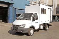 Diesel Cargo Trucks Model 3008AF-1, 3008AF-2 on GAZ Chassis