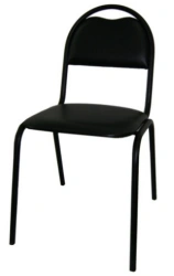 Metal Frame Chair with Custom Upholstery