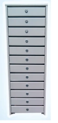 Metal Mailbox Cabinets for Secure Mail Storage - "ELTI" Series