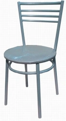 Zebra Metal Frame Chair