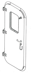 Steel Marine Doors for Internal and External Openings