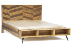 Solid Wood Bed Headboard - 110cm High, 105cm Wide