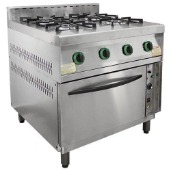 Gas Cooking Range for Commercial Use, Model PG