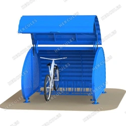 Compact Bicycle Garage for Secure Storage