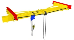Manual Overhead Crane Single Beam Suspension