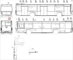 Glass Rear Door Panel Fence 6292-401-5403005
