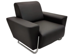 Soft Armchair with Metal Frame - Frant Model