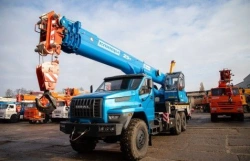 Truck Mounted Crane KS-55713-3K-4 with 25T Capacity
