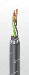 Low Fire Hazard Power Cable with Copper Conductors 660/1000V