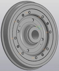 VGK 74.71.10.000 SB Spring Wheel