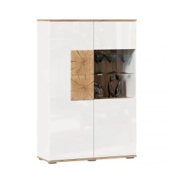 Left Swing Cabinet Fiji LD.659180.000 (Golden Oak/White)