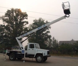 Hydraulic Aerial Work Platform AGP-14T GAZ-33086 14M 200/250KG 8.4M