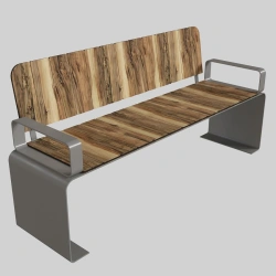 Outdoor Bench for Landscaping LG1027