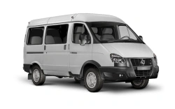 All-Terrain Passenger Transport Vehicle Sobol 221717 with EURO-2 Gas Engine M2G