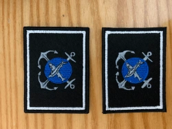 Black Felt Shoulder Insignia (Epaulettes)
