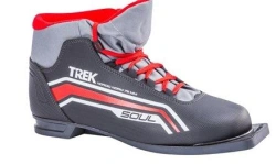 Trek Soul5 Black Ski Boots with Red Logo NN75