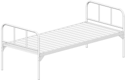 Hospital Bed for General Use with Headrest KФ0-01-«МСК» (МСК-106Р)
