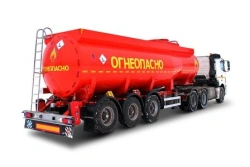 Dark Oil Products Tank Semi-Trailer PPCN-968810-26