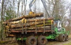 Amkodor 2682-01 Forwarder for Timber Transport