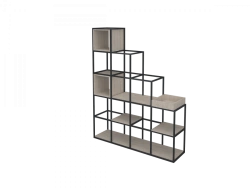Agat Shelving Unit 01.05.03 - Modular Storage Solution