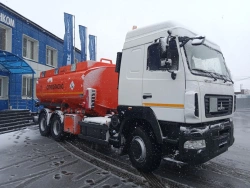 Fuel Tanker Truck ATZ-12 TM264010 (Modification 4693C2) on MAZ 5N33 Chassis
