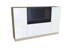 Köln LD.674050.000 Chest of Drawers (Golden Oak/White)