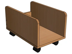 Rolling Stand for Computer System Unit - M115