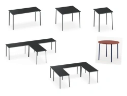 Gibko Series Work Tables for Home Offices and Classrooms