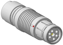 Low-Frequency Cylindrical Connector SNZ2 (Socket)
