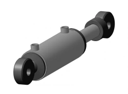 Hydraulic Cylinder with Piston 100mm Diameter, Model EDCG 100.50.200.610.30-05