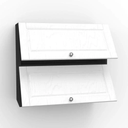 Horizontal Kitchen Cabinet 800 with 2 Doors (Black) - Type 4 LD.270760.000