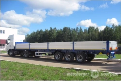 Three-Axle Platform Semi-Trailer MSP-361