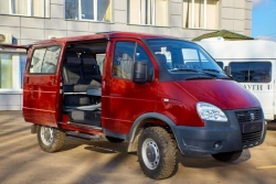 Public Transport Bus Based on GAZ Vehicle Model IAC-1767M