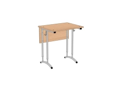 Adjustable Single Student Desk SU-2.1R.01.D