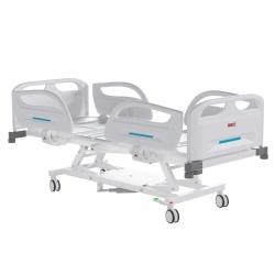 Adjustable Medical Bed with Electric Height Control and Plastic Backs MEGI Tempo 3