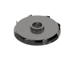 Working Wheel for Radial Support, Compression, D800N, Shaft 0.68 Inch, Ni-Resist