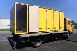 Bread Delivery Truck with Diesel Engine 67066V based on KAMAZ 65115 Chassis