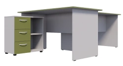 Director's Desk with Cabinet S.P.16